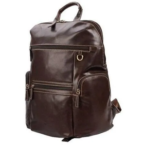 Adpel Dakota Leather  Day Tripper Back Pack | Brown