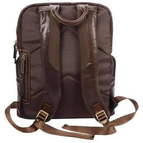 Adpel Dakota Leather  Day Tripper Back Pack | Brown