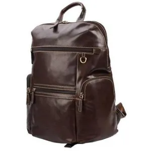 Adpel Dakota Leather  Day Tripper Back Pack | Brown