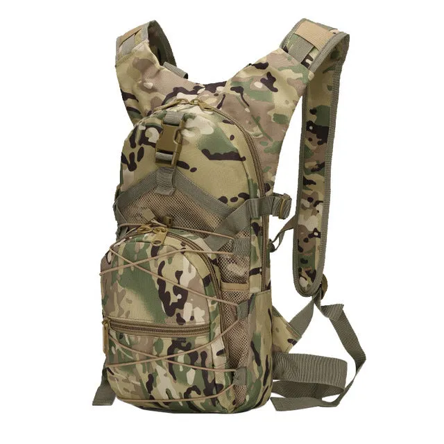 Aosbos Outdoor Sports Bags Waterproof Military Tactical Backpack Camouflage Oxford Climbing Camping Bags Small Sports Backpacks