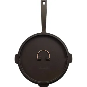 Barebones All-In-One Cast Iron Skillet