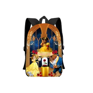 Beauty and the Beast Backpack - Customizable with Photo and Name