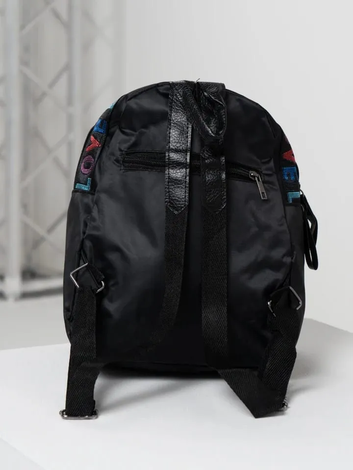 Black Love Mini Cute Backpack