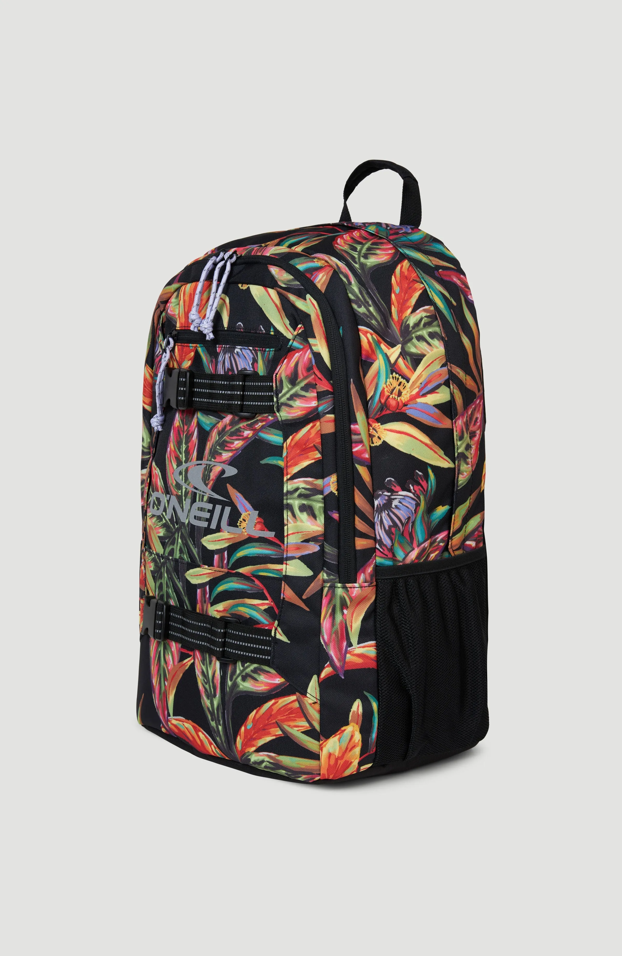 Boarder Backpack | Black Flower