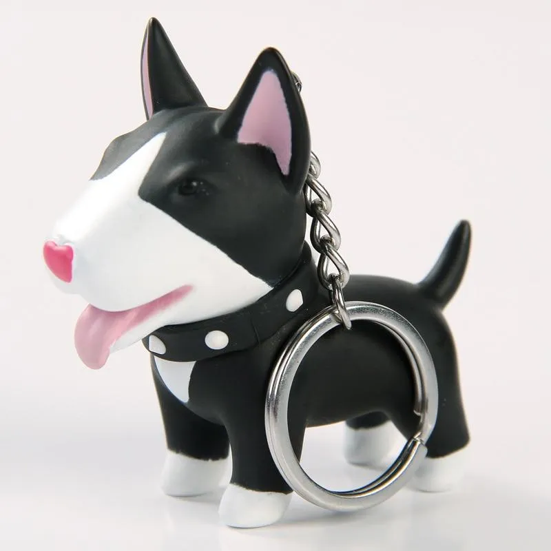 Bull Terrier Keychain