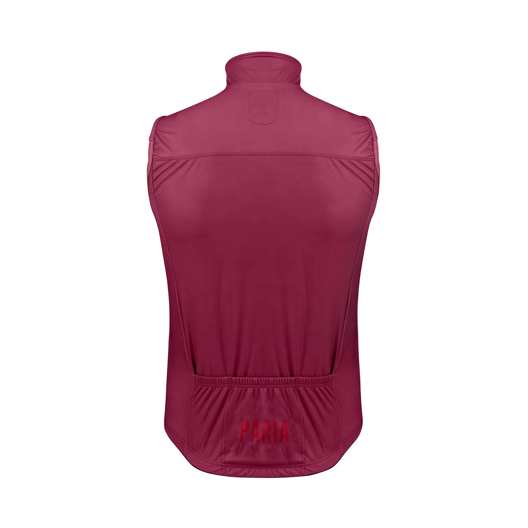 Burgundy Cycling Gilet