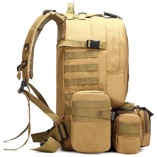 Camping Camo Tear-resistant  4 In One backpack