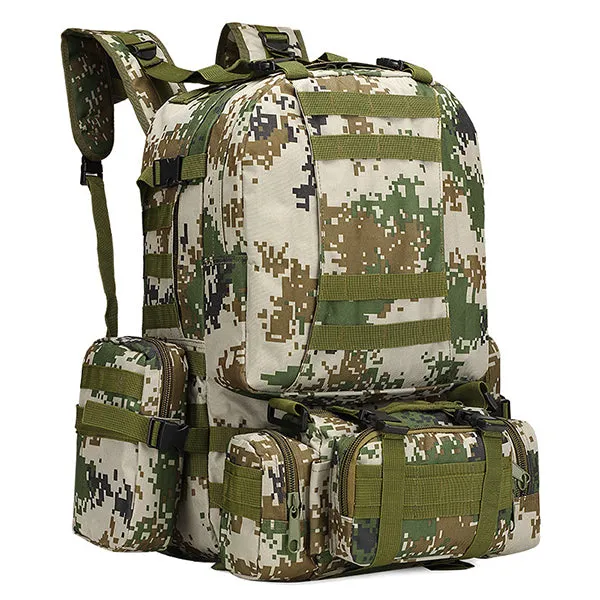 Camping Camo Tear-resistant  4 In One backpack