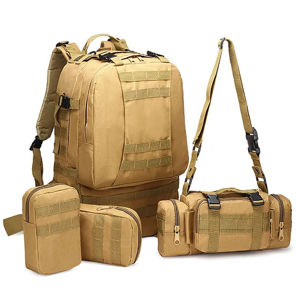 Camping Camo Tear-resistant  4 In One backpack