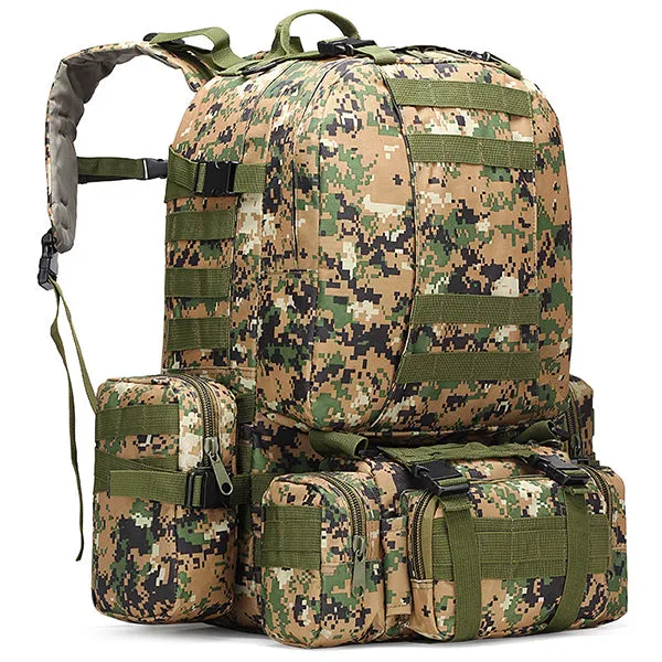 Camping Camo Tear-resistant  4 In One backpack