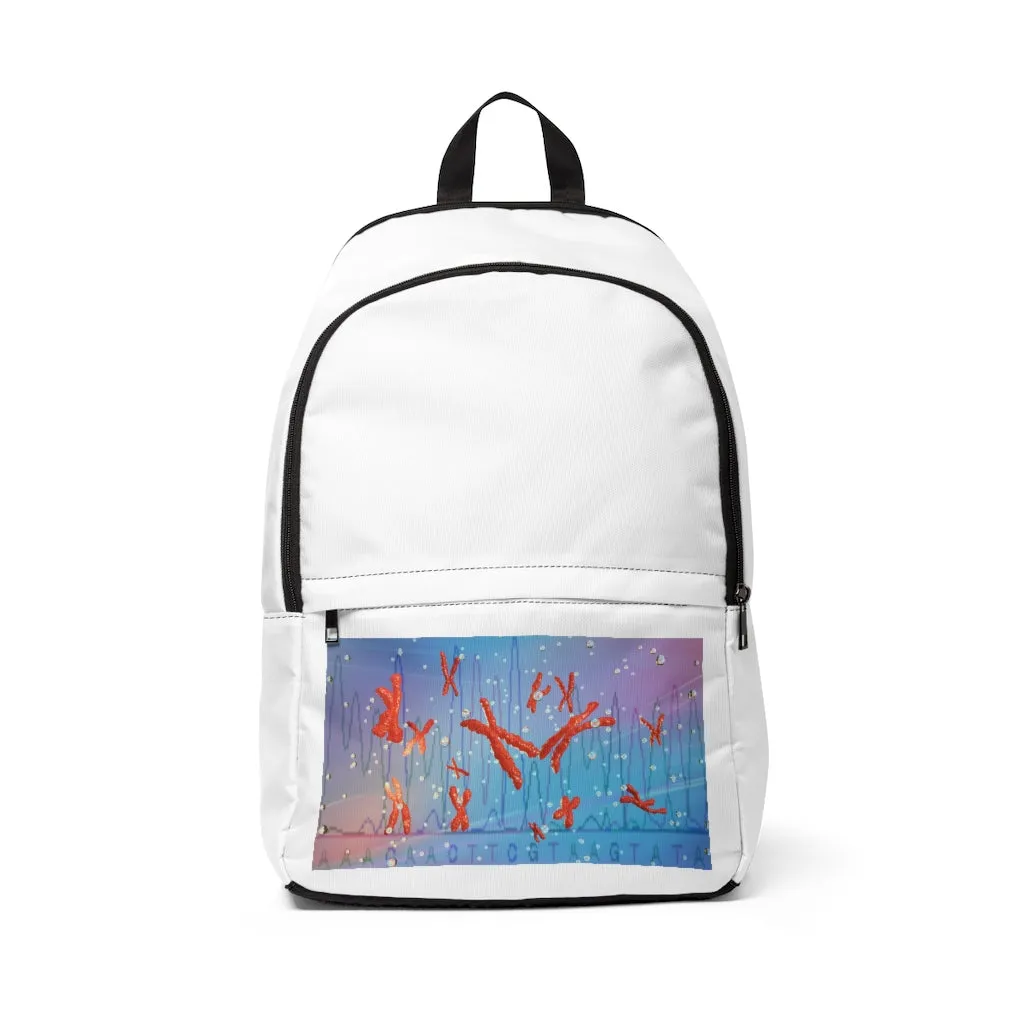 Chromosomes Unisex Fabric Backpack