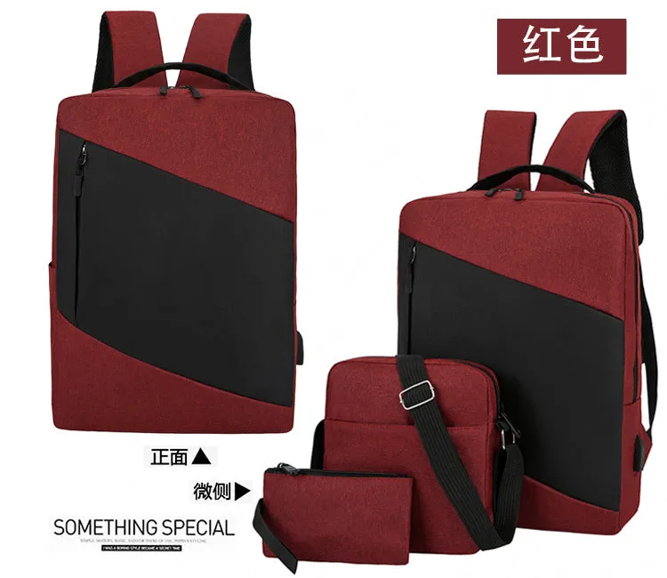 Fashionable Large Capacity Backpack with Nylon Material for men