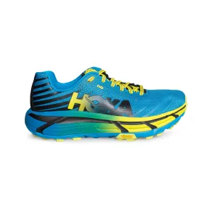 HOKA Evo Mafate Cyan / Citrus Running Shoes - Men's