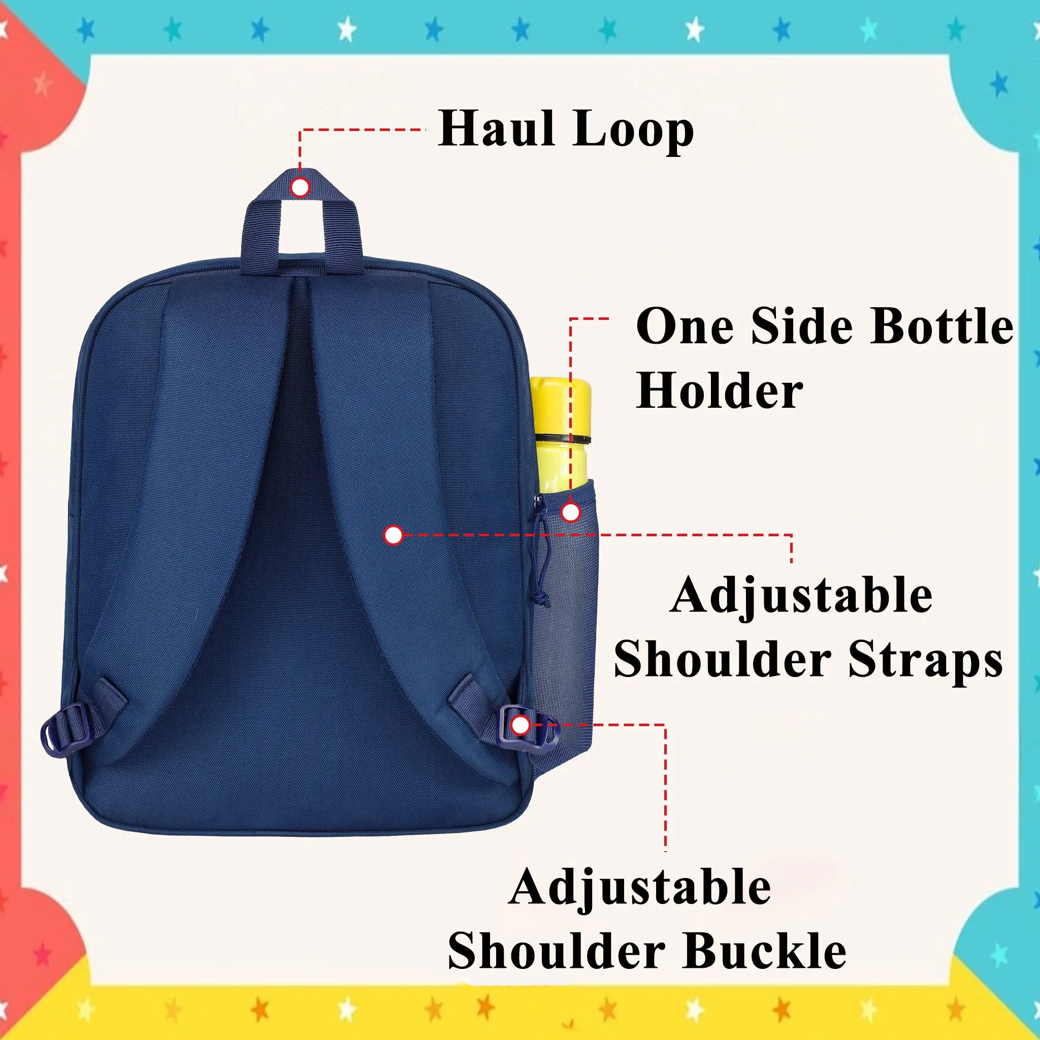 Loris 12L Navy Blue Kids Backpack