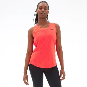 New Balance Q Speed Jacquard Womens Running Tank Top