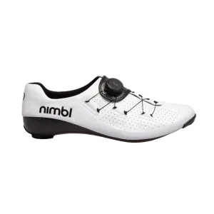 NIMBL Road Cycling Shoes Feat Ultimate - White