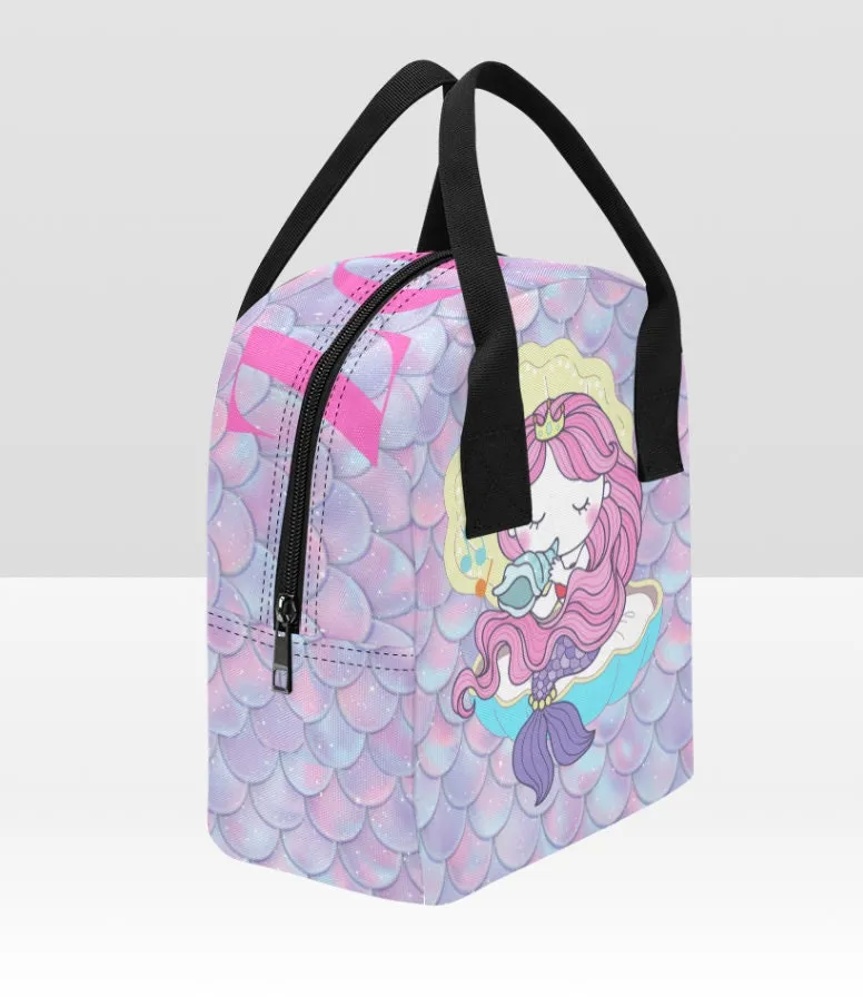 Personalized Musical Mermaid Backpack & Lunch Bag Bundle