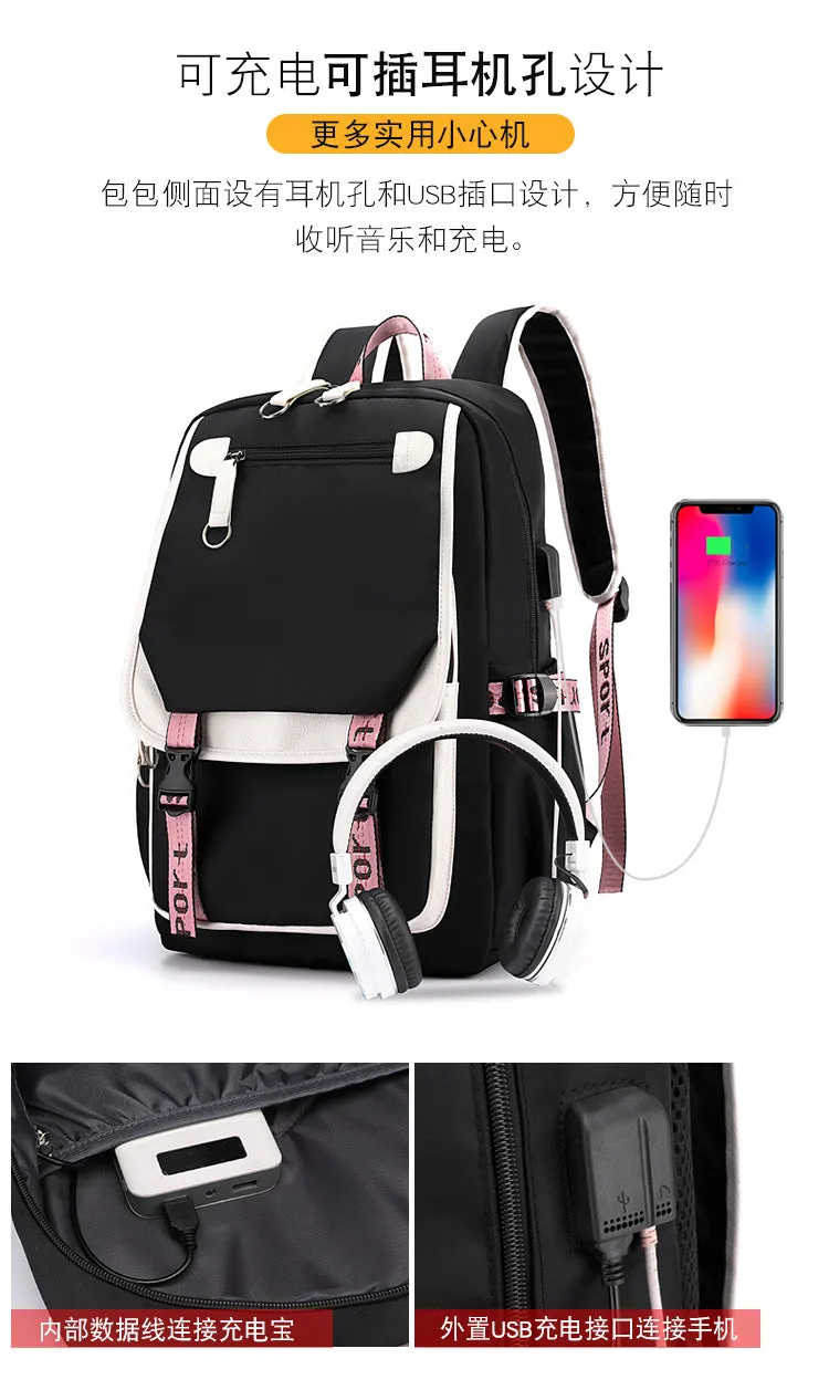 Swagger Bag with Nylon Material Backpacks