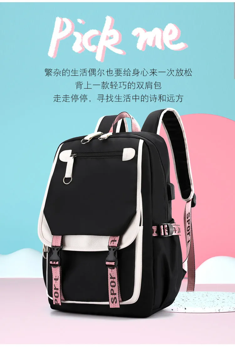 Swagger Bag with Nylon Material Backpacks