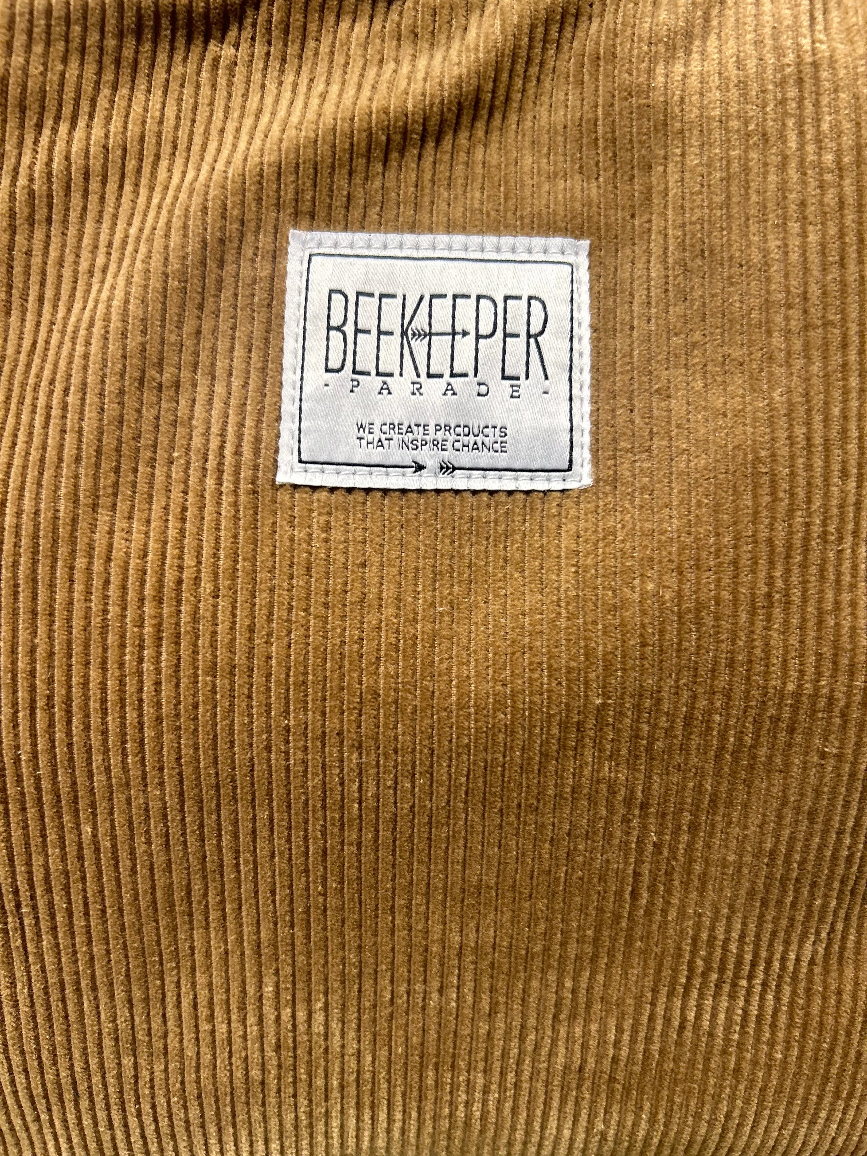 The Panda Chai ☕️ Corduroy 🐼 Large BeeKeeper Weekender (Masterpiece)