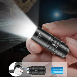 Tiny Super Bright Rechargeable Flashlight