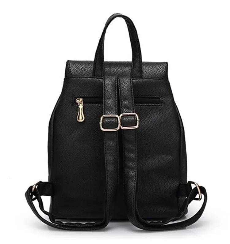 Women Leather Backpack Just For You